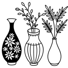 vase with flowers