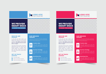  Creative Business Flyer Template | CMYK | US Letter | Print Ready | 0.125 Bleed