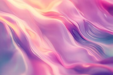 Obraz premium A colorful liquid motion graphic pattern with smooth flowing waves and gradients.