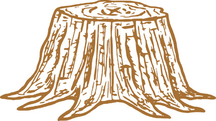 Tree Stump Icon.eps