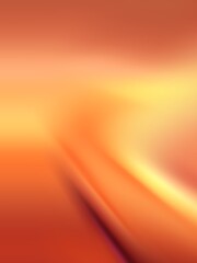Glowing orange abstract background with fiery waves and bright energy