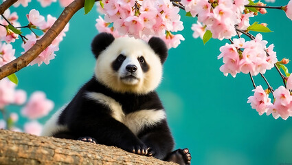Fototapeta premium Giant panda bear