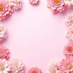 Fototapeta premium pink flower background