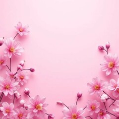 pink flower background