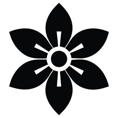 This is a simple vecot flowes with illustration design,flower icon,flower silheoutes