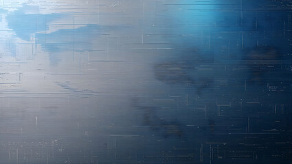 Obraz premium Abstract Subtle Blue and Silver Gradient with Mesh Pattern for Contemporary Design