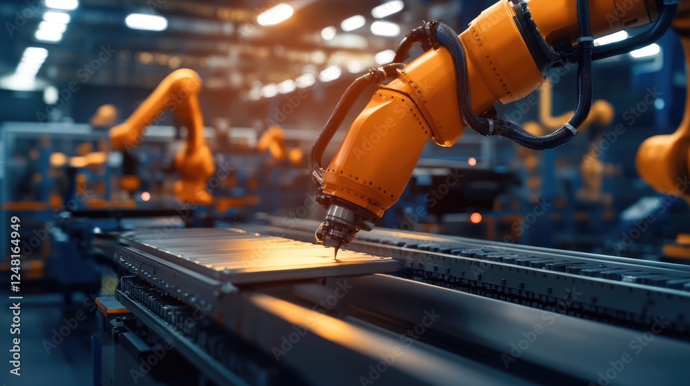 Aufkleber Material being processed by a CNC machine, showcasing the accuracy and rapidity of production, an essential part of a responsive engineering process in the manufacturing industry.