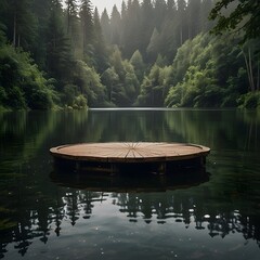 boat on the lake