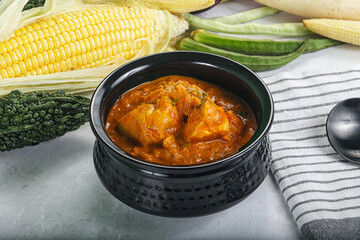 Indian cuisine - Kadai chicken masala