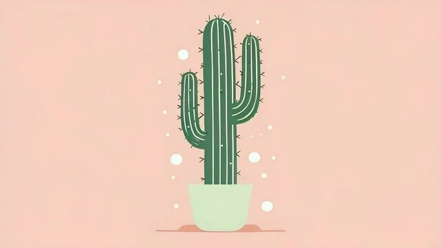 cactus in a pot