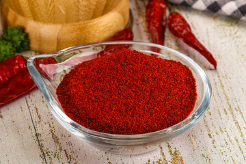 Spicy dry hot Chili powder