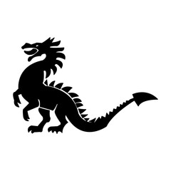Obraz premium Dragon icon