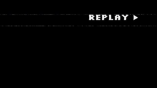 Replay Film overlay with apha channel background