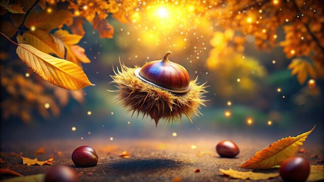 Surreal castagna images capture a fantasy autumn harvest.