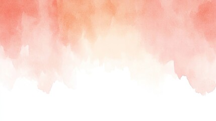 Soft watercolor gradient blending warm hues of orange and pink, creating a serene background effect