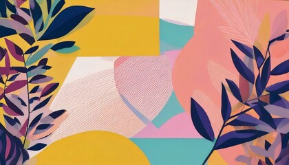 Naklejka premium abstract colorful background with butterflies