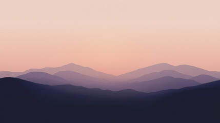 Obraz premium sunrise in mountains