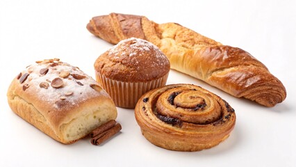 Golden Delights: A Tempting Assortment of Freshly Baked Pastries