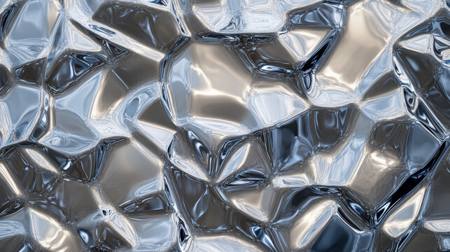 Silver waves and silver surface patterns