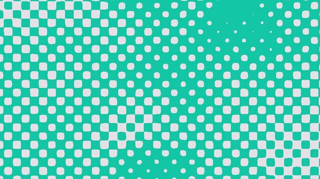 An abstract halftone grunge texture motion graphic background design.