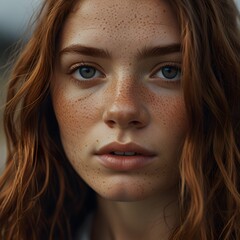 portrait of a young woman