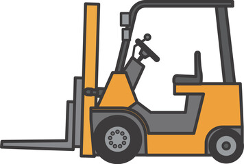 フォークリフトのイラスト