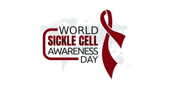 sickle cell awareness day motion video, ideal for sickle cell awareness day celebration