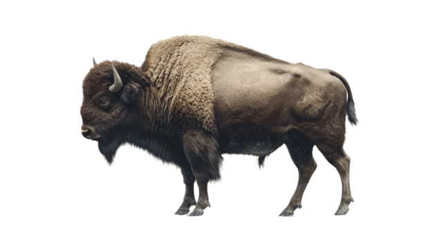 Experience the Majestic Bison Roaming Freely in Their Natural Habitat and Ecosystem
