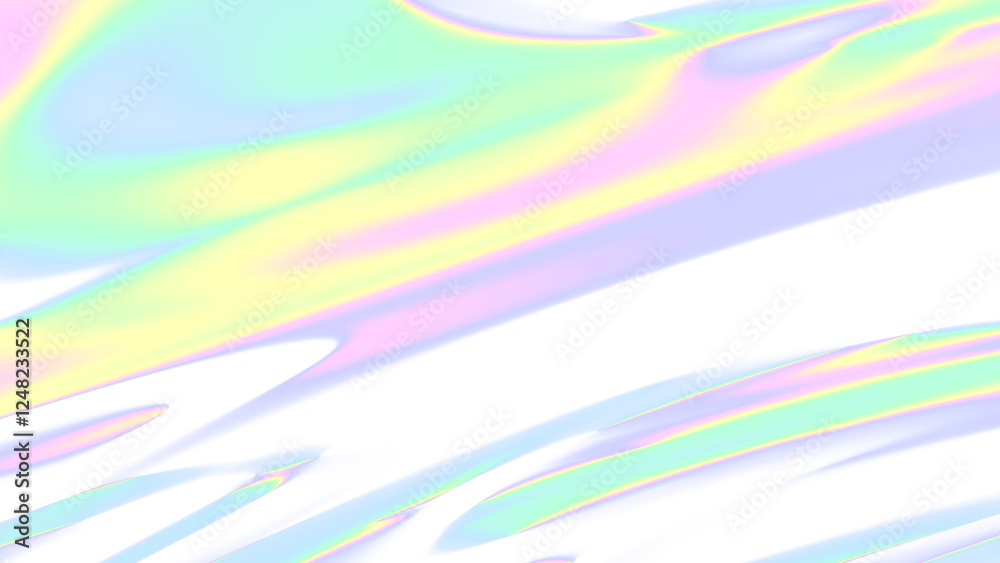 Poster captivating abstract pastel swirls and colorful hues set in a beautiful soft light