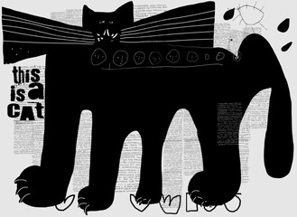 Symbolic image of an animal from the cat family.