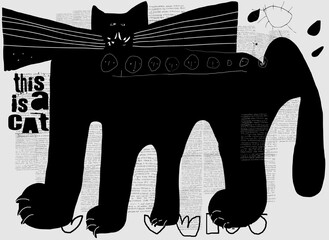 Symbolic image of an animal from the cat family.