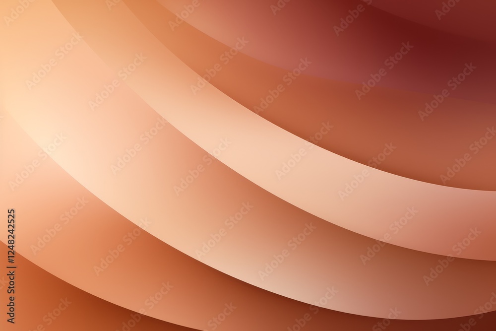 Poster smooth gradient background with warm tones creating a tranquil atmosphere for design projects