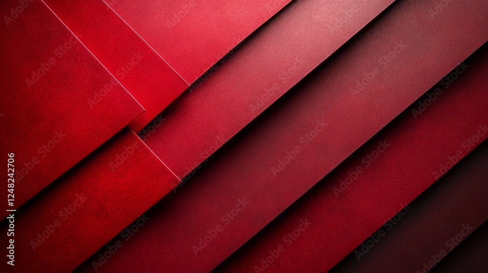 Poster Gradient background with layered red textures creating a modern and vibrant visual effect