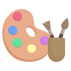 Art Tools Illustration