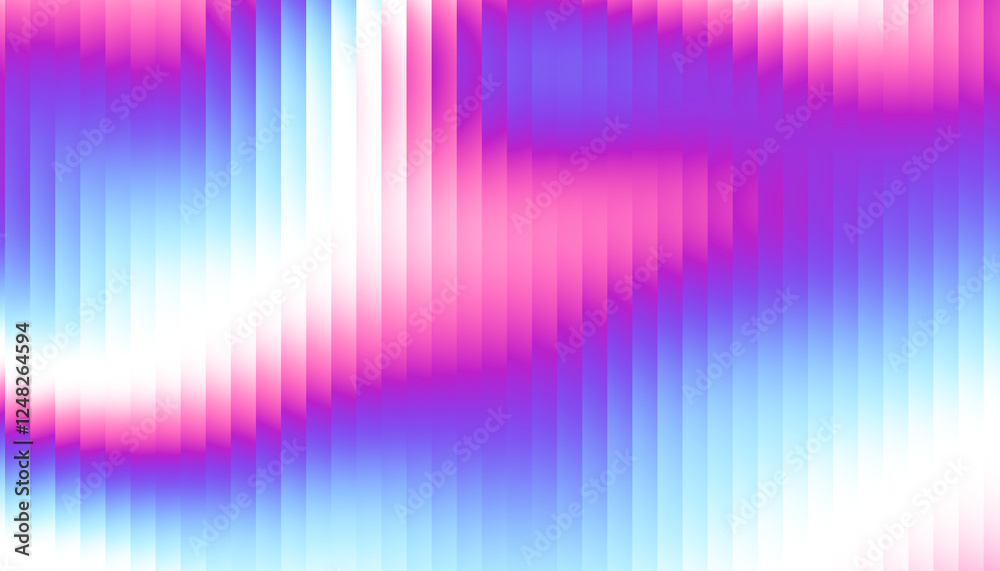 Poster fractal glass gradient texture. reed vertical lines patterned glass, overlay with transparent backgr