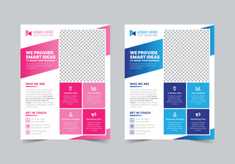 Creative Business Flyer Template | CMYK | US Letter | Print Ready | 0.125 Bleed