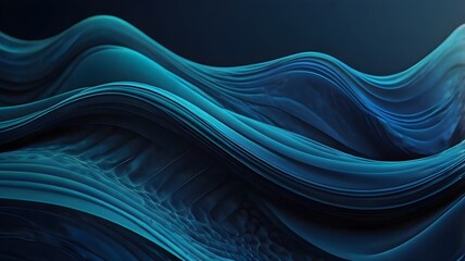 Dynamic Blue Wave Texture for Visual Projects