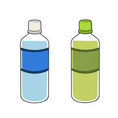 Disaster Prevention Anime Style Bottled Drinking Water Set
