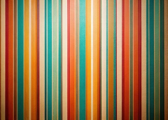 Obraz premium Minimalist 80s Striped Wallpaper Texture Background Stock Photo