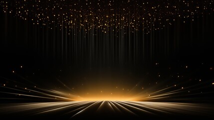 Stunning light show stage visual art dark environment elevated view spectacle