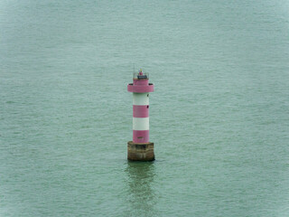 lighthouse in the harbor