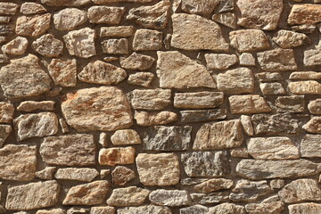 yellow beige sand color stone brick vertical wall