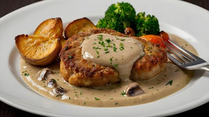 sizzling Grilled Chicken Breast with Vibrant Seasonal Vegetables &ndash; A Gourmet Feast for the Senses