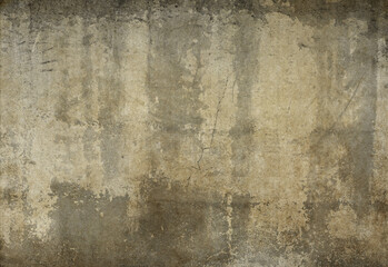 Old damaged concrete wall background. Natural condition texture.