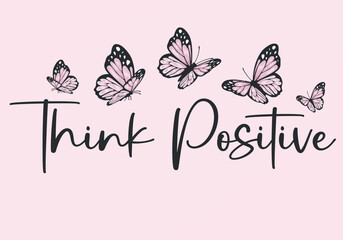 butterfy flying shape vector design.love  yourself message with watercolor butterfly vector margarita mariposa stationery,mug,t shirt,phone case fashion slogan style spring summer sticker 