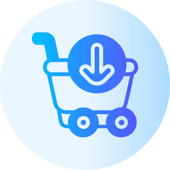 cart gradient icon