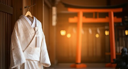 Fototapeta premium 神前結婚式/神社