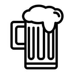 soft drink line icon