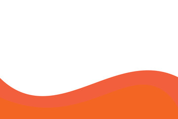 abstract orange wave background