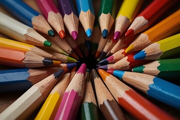 pencil, color, drawing, school, education, pencils, art, crayon, colored, colorful, draw, colour, rainbow, wood, group, pen, yellow, colors, equipment, green, orange, office, sharp, pink, object